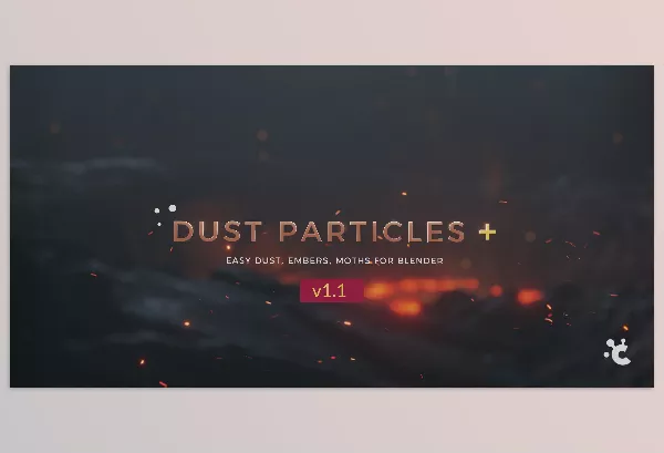 Blender Addon – Dust Particles Plus Pro by Creative Shrimp – Download