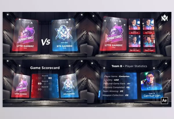 Project – E Sports Games Graphics Pack by Royal_Motions – Download 50517455