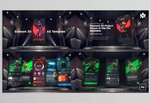 Project – E3D Phone App Promo by Royal Motion – Download 50720704