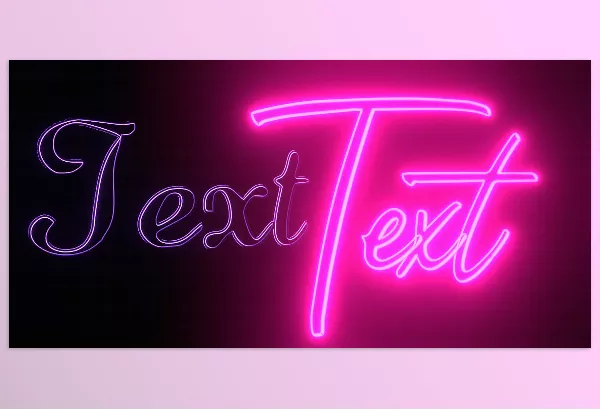 Blender Addon – Neon Text Addon s by Maroc Sofiane – Download