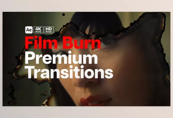 Project – Premium Transitions Film Burn by Premiumilk – Download 51555334