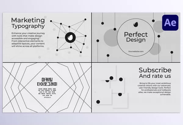 Project – Marketing Typography for After Effects by LikeThisMotion – Download 51469809