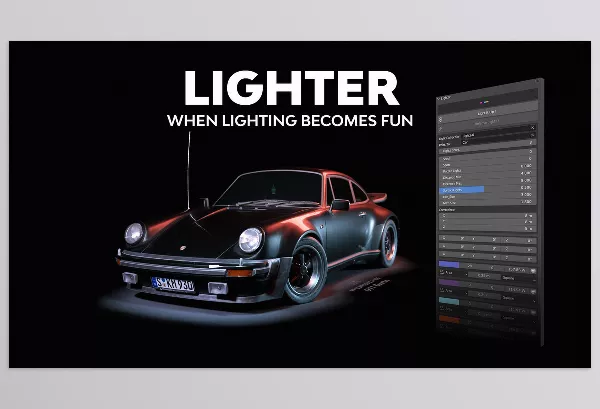 Blender Addon – Lighter Addon for Blender by morelewd – Download