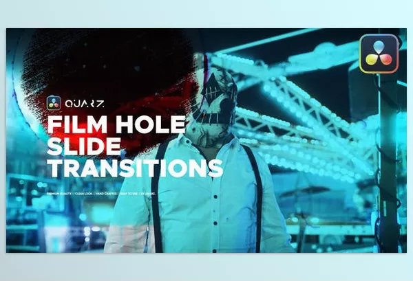 Resolve Tool – Film Hole Roll Transitions for DaVinci Resolve by Quarz – Download 51634356