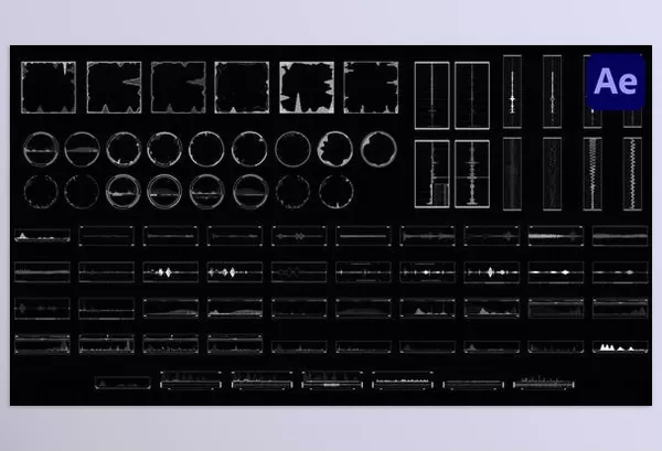Project – Infographic Elements Audio Motion for After Effects by VFXgenerator – Download 51914243