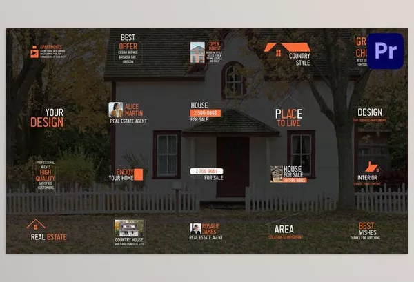 Project – Real Estate Titles for Premiere Pro by OneMotionStudio – Download 51949632