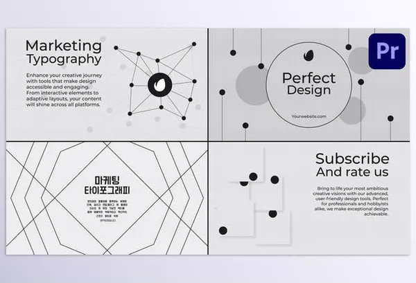 Project – Marketing Typography for Premiere Pro by LikeThisMotion – Download 51949320