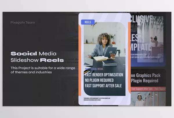 Project – Instagram Reels Dark Elegance by Pixego_tv – Download 52144237