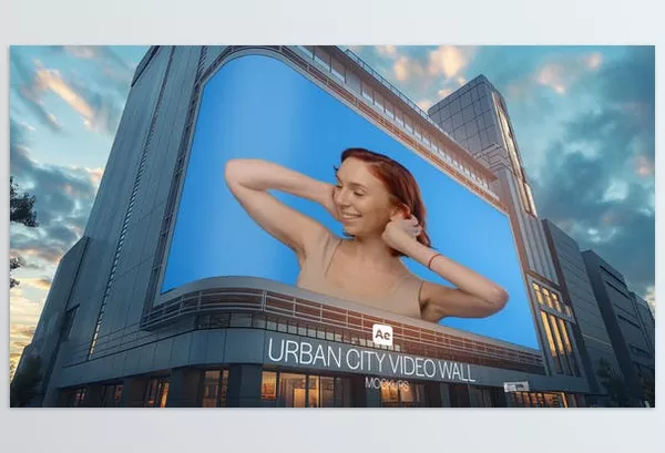 Project – Urban City Video Wall Mockups by Premiumilk – Download 52356854