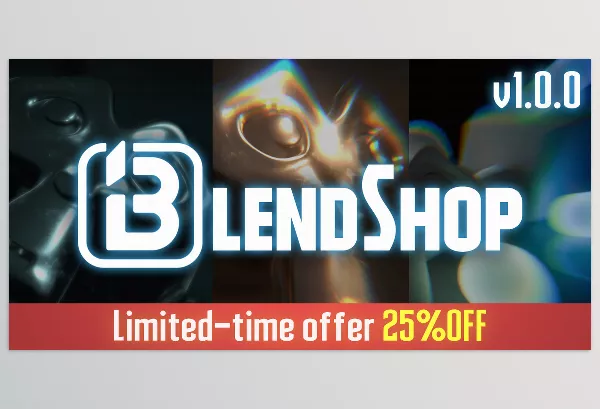 Blender Addon – Blendshop by Casey_Sheep – Download