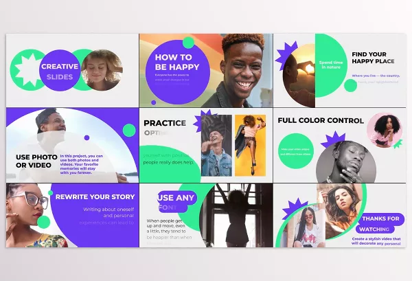 Project – Creative Slides for After Effects by MisterFlashStore – Download 52426657