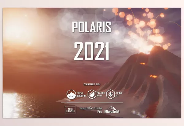 Unity Asset – Low Poly Terrain – Polaris 2021 by Pinwheel Studio – Download