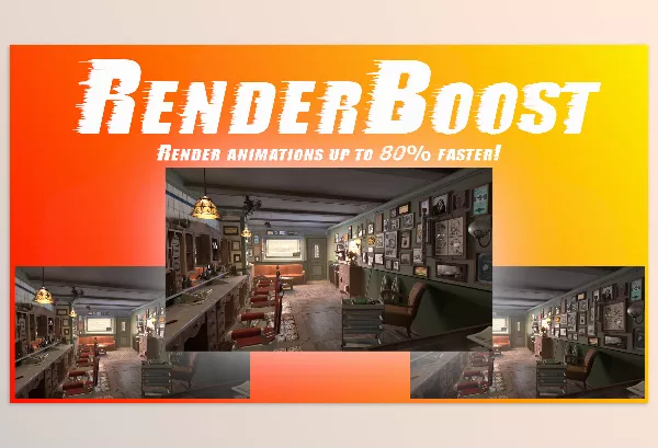 Blender Addon – Renderboost Addon Pro for Blender by Omega VFX Ltd – Download