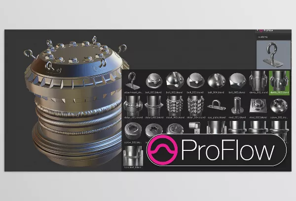 Blender Addon – ProFlow by Pitiwazou – Download