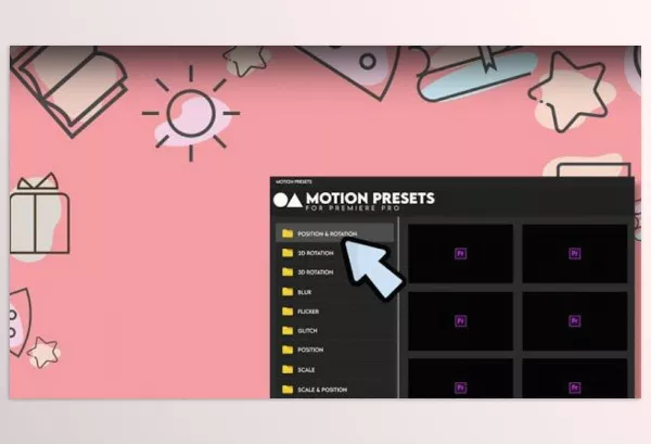 Asset – Motion Presets for Premiere Pro by LetsMotion – Download