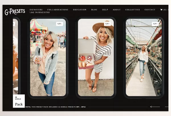 Lightroom Preset – NP Mobile Preset Pack by G-Presets – Download