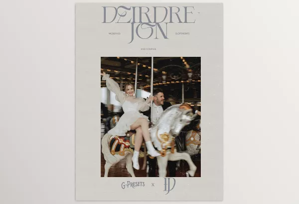Lightroom Preset – Deirdre And Jon Presets by G-Presets – Download