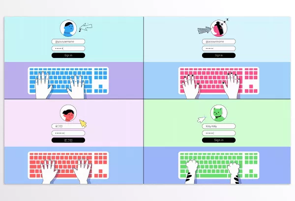 Project – Keyboard Login Explainer for After Effects by Explainme – Download 52566063