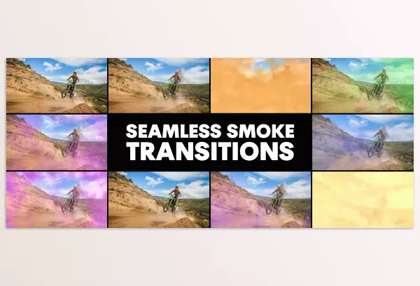 Project – Seamless Smoke Transitions for After Effects by VFXgenerator – Download 52995973