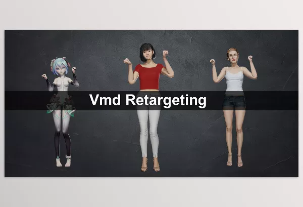 Blender Addon – Vmd Retargeting by xianran – Download