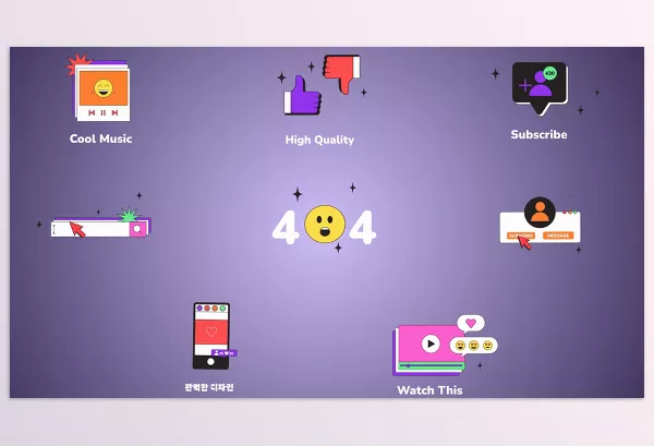 Project – Internet Browser Interface Icons And Titles for Premiere Pro by Explainme – Download 52634453