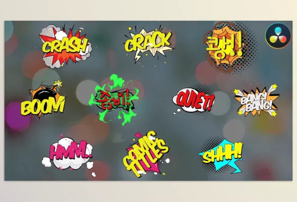 Resolve Tool – Comic Titles by 2DFXAnimation – Download 52469720