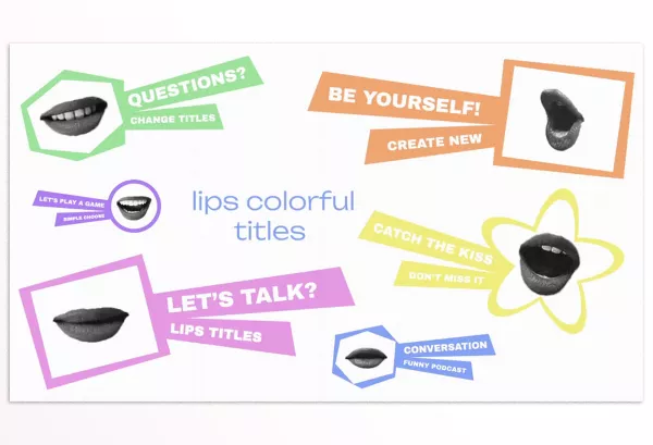 Project – Colorful Lips Titles by labarevich_ri – Download 53275704