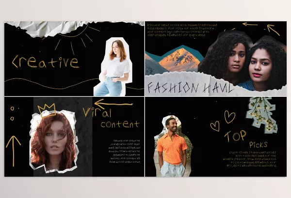 Project – Creative Crumbled Paper Slides for After Effects by LikeThisMotion – Download 53181287