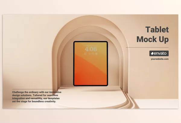 Project – Tablet Pad Mock Up for Premiere Pro by VFXgenerator – Download 53328493