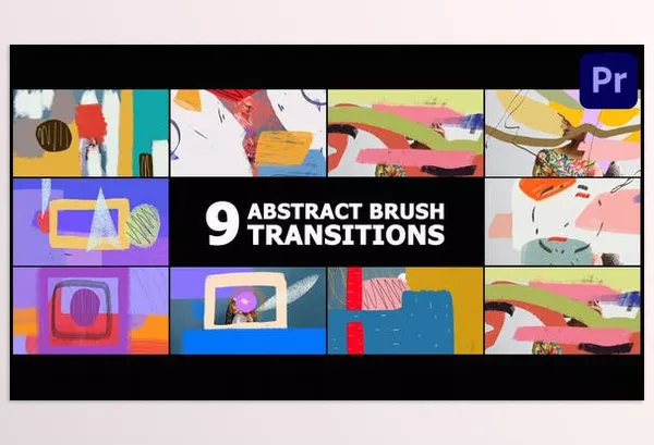 Project – Abstract Brush Transitions by FlashFXbox – Download 53312856