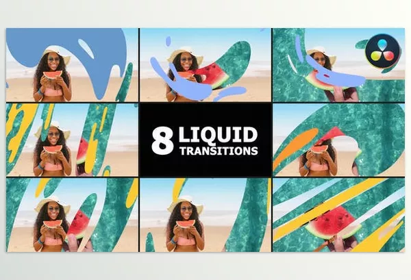 Asset – Liquid Transitions DaVinci Resolve by FlashFXbox – Download 52743471