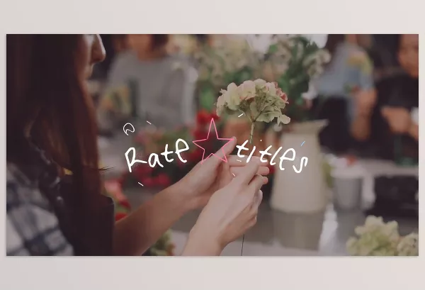 Project – Drawn Rates Titles for After Effects by BoxOfMotion – Download 53578471
