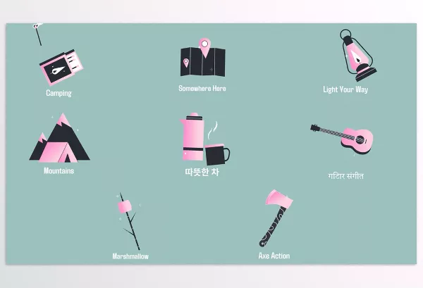 Project – Travel Icons And Titles for After Effects by Explainme – Download 53541904