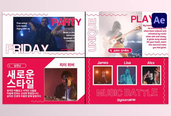 Project – Modern Music Slides by LikeThisMotion – Download 53542585