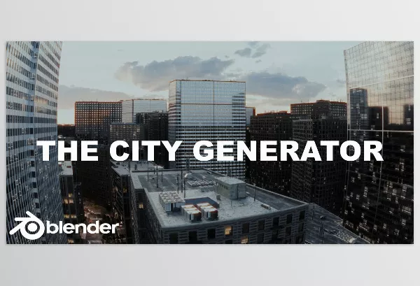 Blender Addon – The City Generator by Andreas Dürr – Download