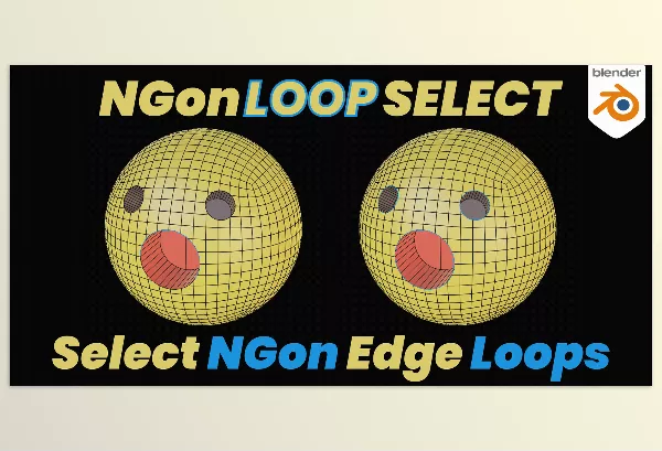 Blender Addon – NGon Loop Select by Amandeep – Download