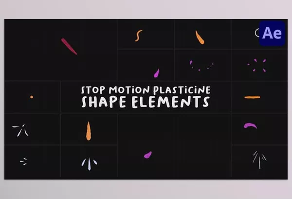 Project – Stop Motion Plasticine Shape Elements by SweetsBox – Download 53578136