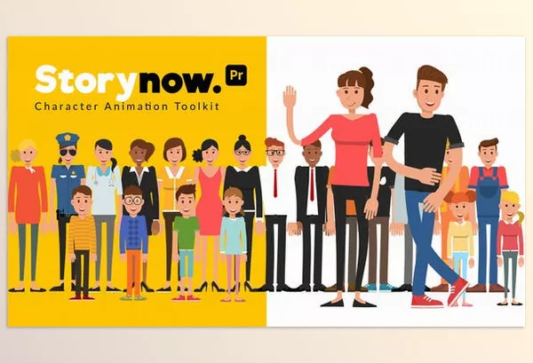 Project – Story Now Characters Animation for Premiere Pro by Premiumilk – Download 53465426