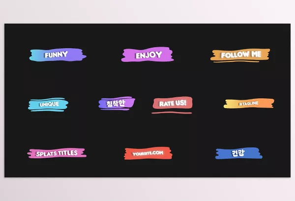 Project – Cartoon Liquid Plate Titles for Premiere Pro by 2DFXAnimation – Download 53645338
