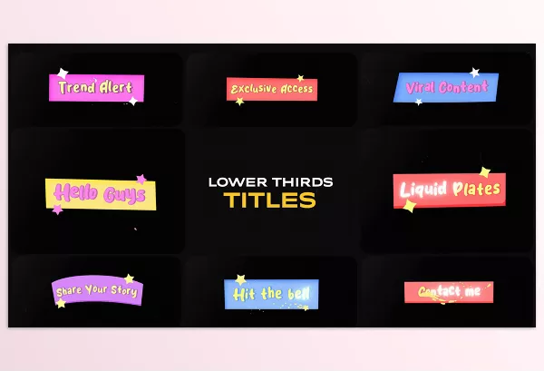 Project – Liquid Plates Titles for Premiere Pro by MisterFlashStore – Download 53653031