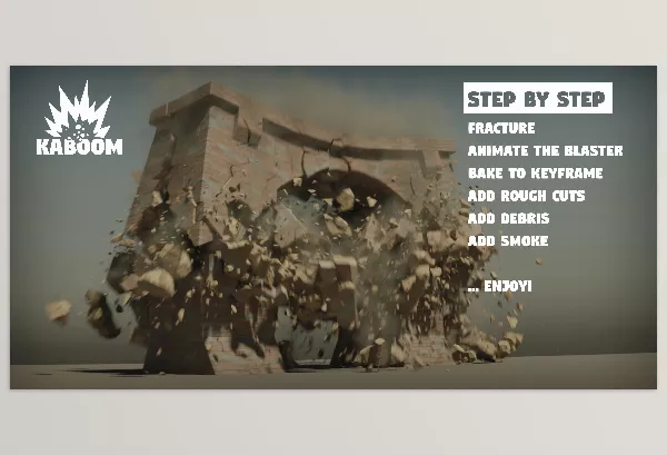 Blender Addon – Kaboom by Picto Filmo – Download