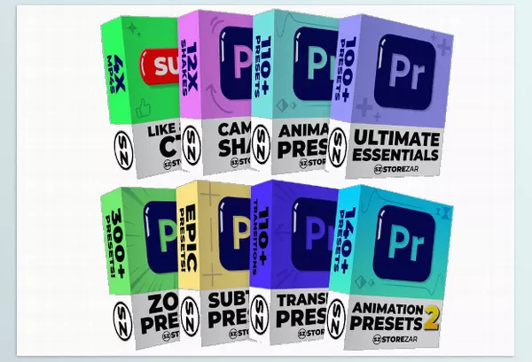 Project – The Ultimate Bundle MEGA for Premiere Pro by Storezar – Download