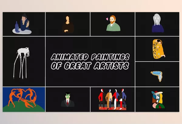 Project – Animated Paintings of Great Artists for Premiere Pro by 2DFXAnimation – Download 53901398