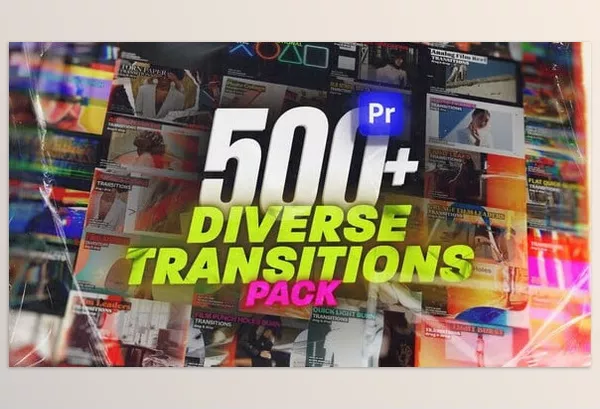 Asset – Diverse Transitions Pack for Premiere Pro by xFxDesigns – Download 54029369