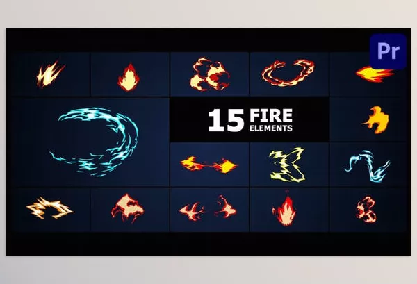 Asset – Fire Elements by FlashFXbox – Download 53762130