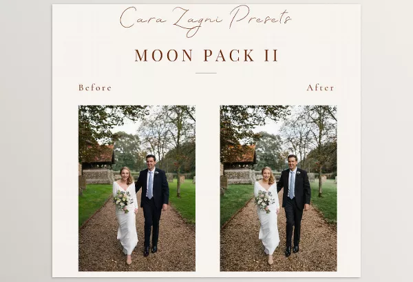 Lightroom Preset – Moon Pack II Presets by Cara Zagni – Download
