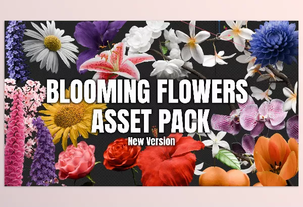 Blender Addon – Blooming Flowers by Cheuqs – Download