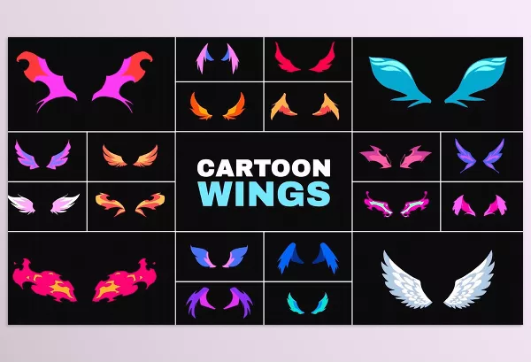 Resolve Tool – Cartoon Wings for DaVinci Resolve by MisterFlashAnimation – Download 53981994