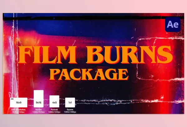 Project – Film Burns Package by Proskurovskiy – Download 54306112