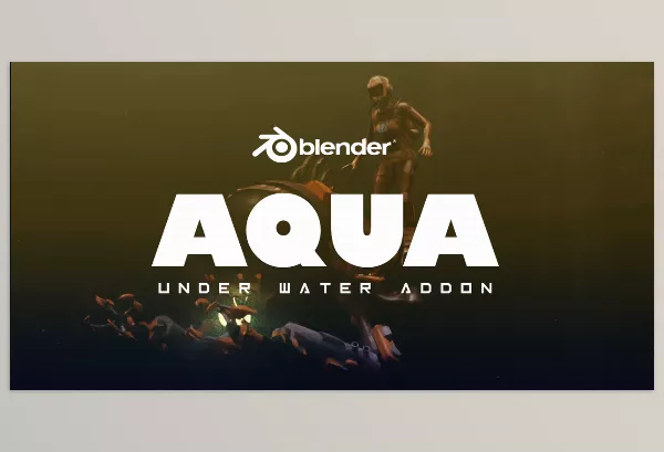 Blender Addon – Aqua Under Water Addon for Blender by EdenWeby 3D – Download